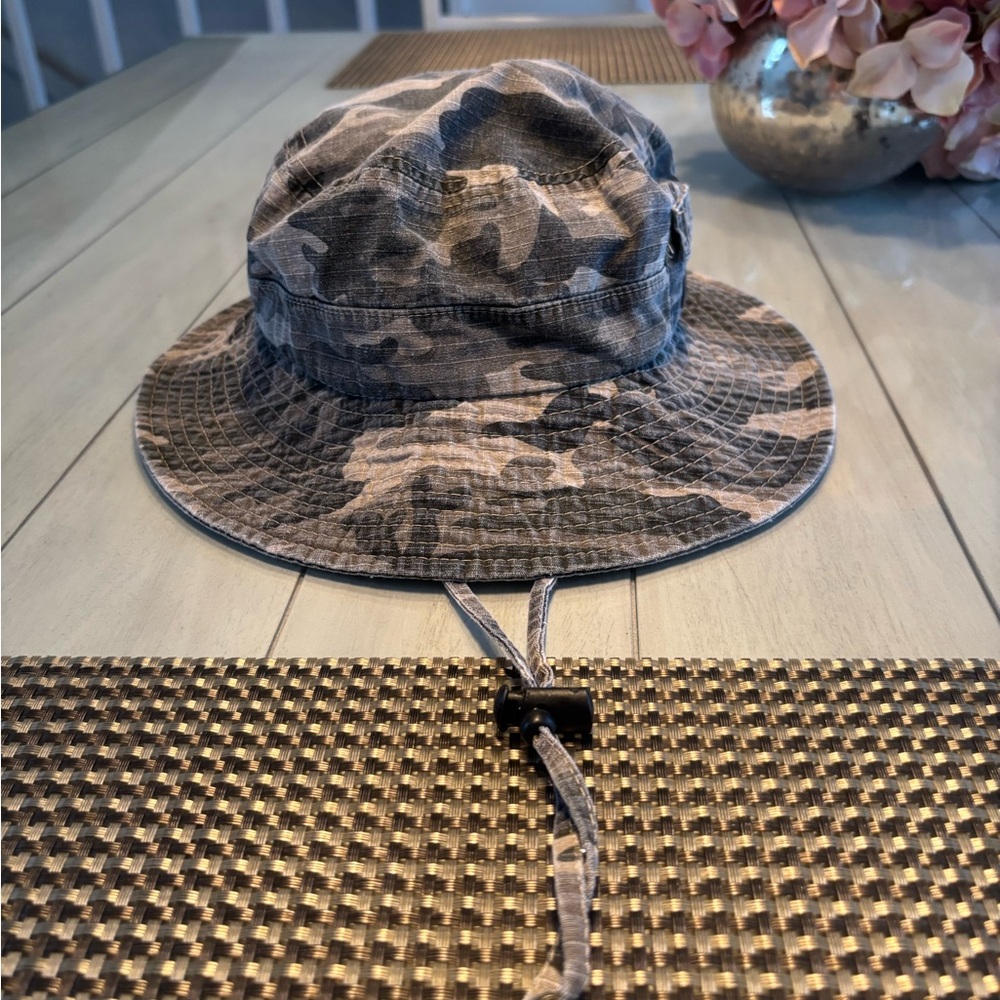C&C California Gray and Tan Bucket Hat